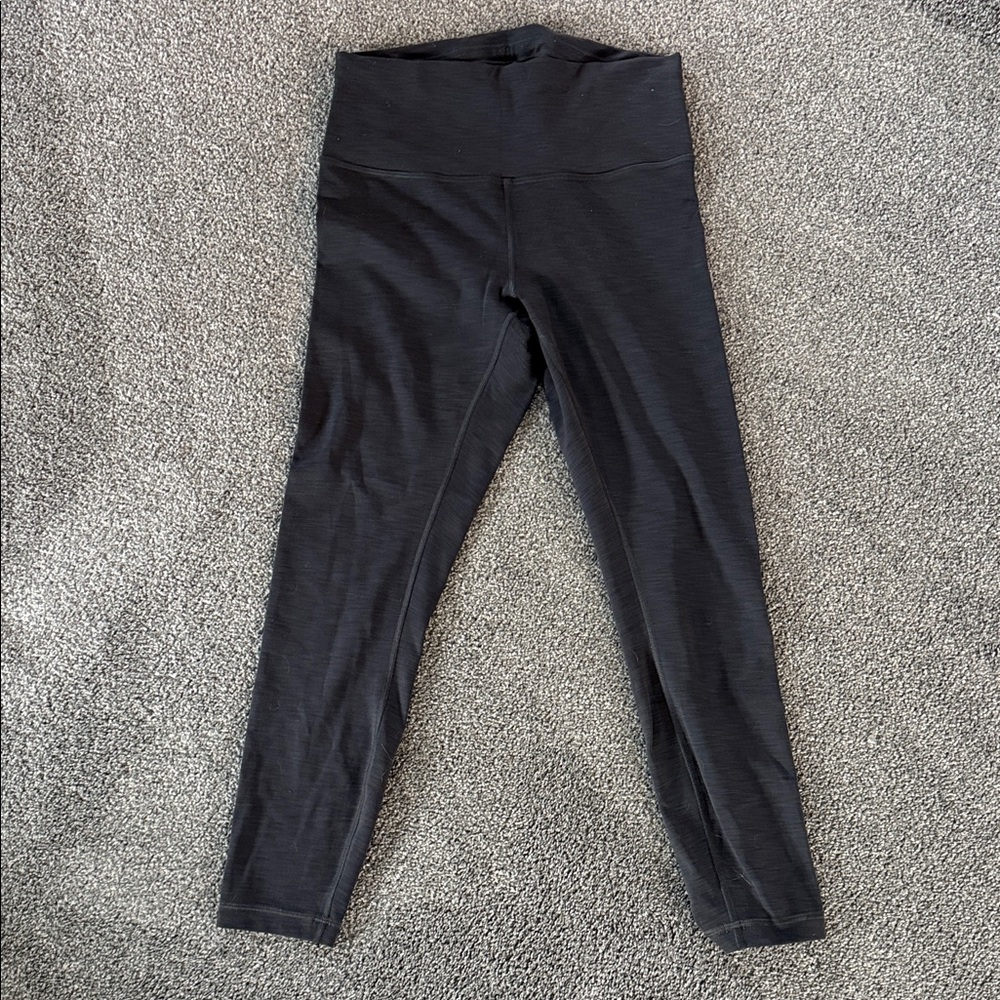 Lulu Lemon High-Waist Black Leggings